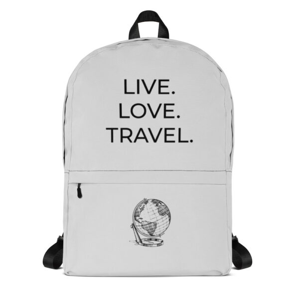 Backpack “Live. Love. Travel”