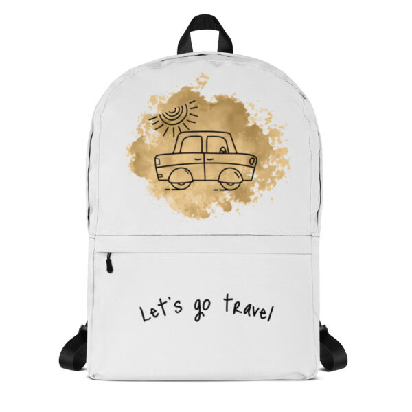 Backpack “Let’s go travel”