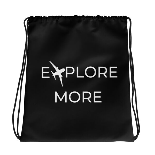 Drawstring bag “Explore more”