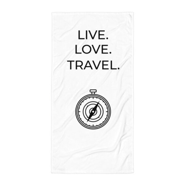 Towel “Live. Love. Travel”