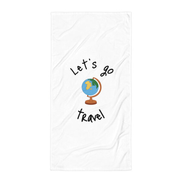 Towel “Let’s go travel”