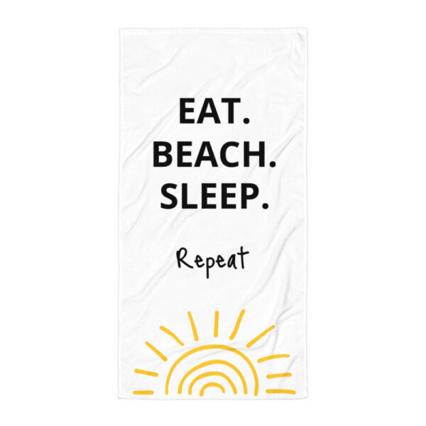 Towel “Eat. Sleep. Beach. Repeat”