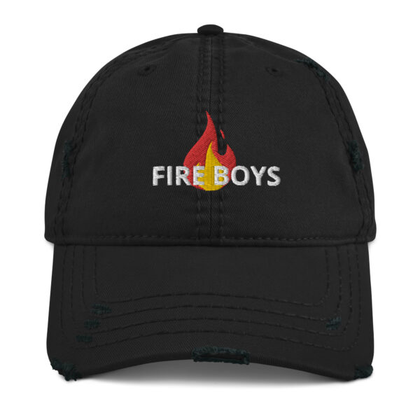 FIRE BOYS Distressed Dad Hat